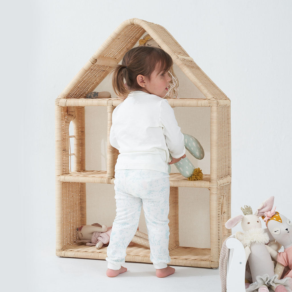 Pijama 2 Piezas Azul con Bolero