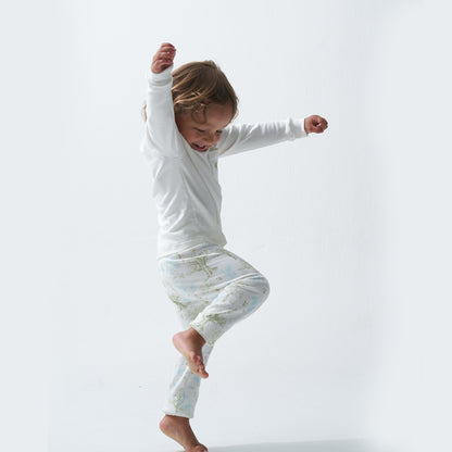 Pijama 2 piezas verde