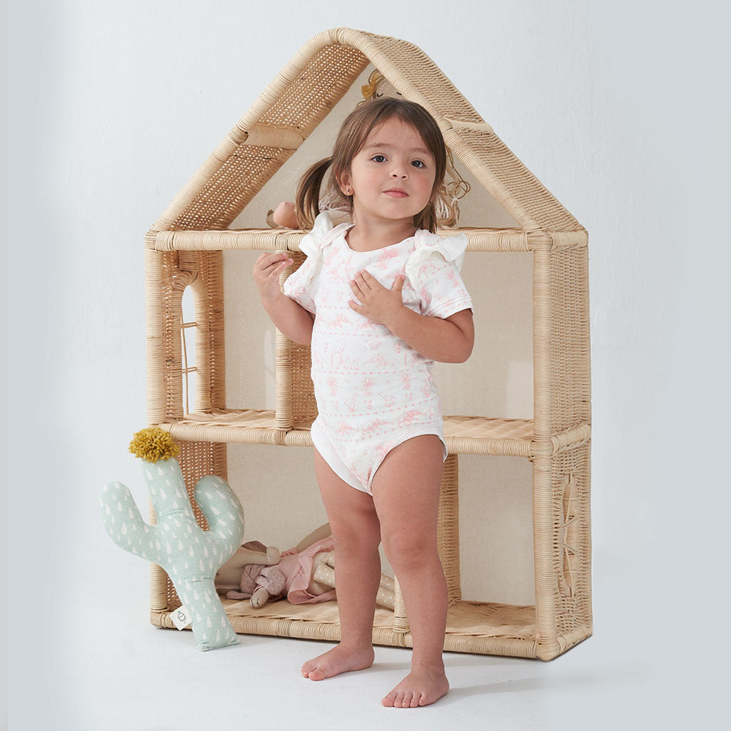 Body Manga Corta Niña