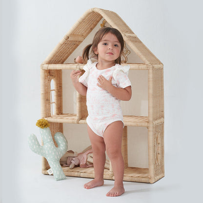 Body Manga Corta Niña