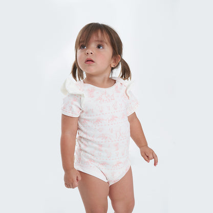 Body Manga Corta Niña