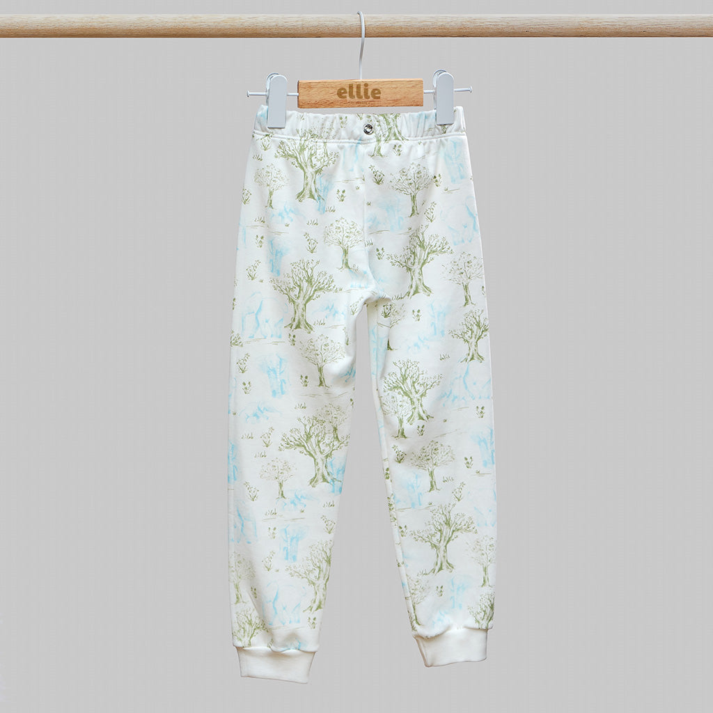 Pijama 2 piezas verde