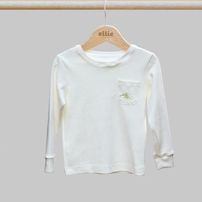 Pijama 2 piezas verde