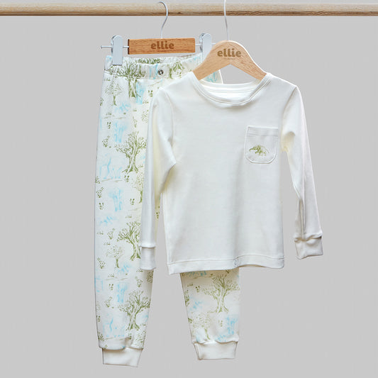 Pijama 2 Piezas Verde