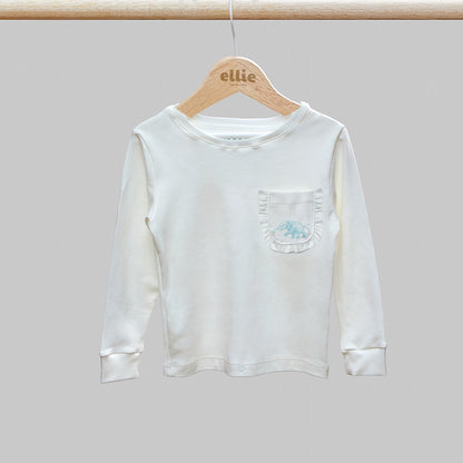 Pijama 2 Piezas Azul con Bolero