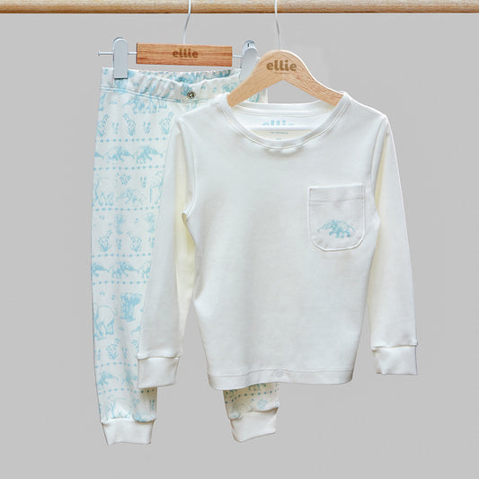 Pijama 2 Piezas Azul